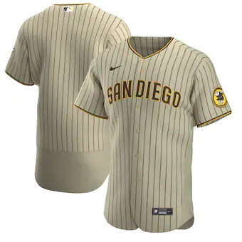 brown san diego padres alternate authentic team jersey_pi37